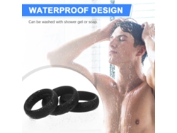 Anillos Para Pene De Silicona Retardante Eyaculación Juguetes Sexuales Para Hombres Adultos