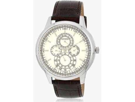 Reloj GUESS W0920G2 Hombre (Piel - Marrón)