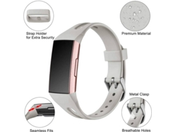 Correa DIBILI BKB015 (Fitbit by Google Charge 4 - Gris)
