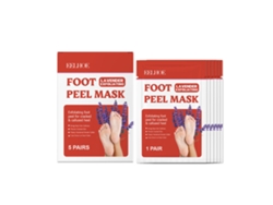 Mascarilla exfoliante para pies de lavanda