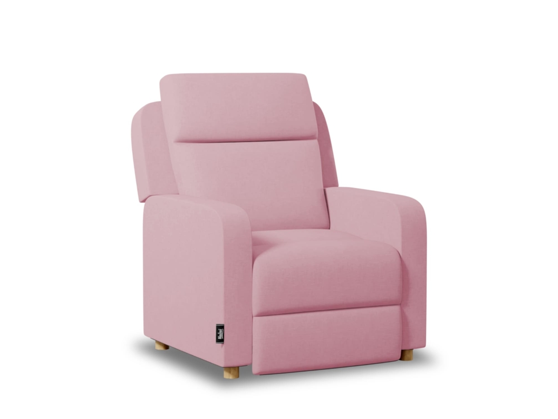 Sillón Relax Rosa NALUI One Fabric Reclinable
