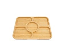 Tabla de embutidos, diseño elegante, múltiples compartimentos, 5 rejillas OEM