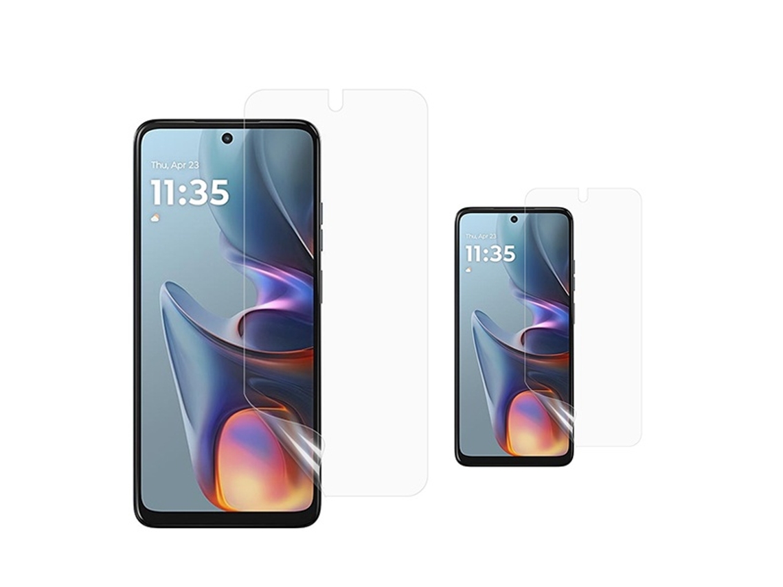 Kit 2 Películas Hydrogel Full Cover Frente Phonecare Para Motorola Moto E15