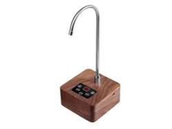 Bomba dispensadora de agua automática con manguera silenciosa apta para uso alimentario, recargable mediante USB para botellas de agua de 25 galones.