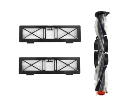 Cepillo combinado genérico Serie D y batidor de cepillo de cerdas para aspiradoras Neato Botvac D3 D4 D5 D6 D7, piezas de Kit