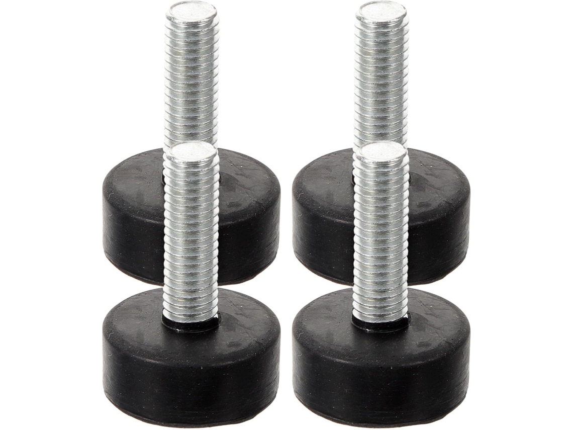 Patas 4 Piezas Ajustables Goma Muebles Antideslizantes