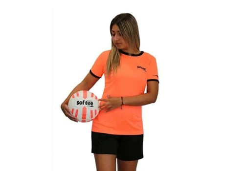 Camiseta de Mujer SOFTEE Tenis Naranja (S)