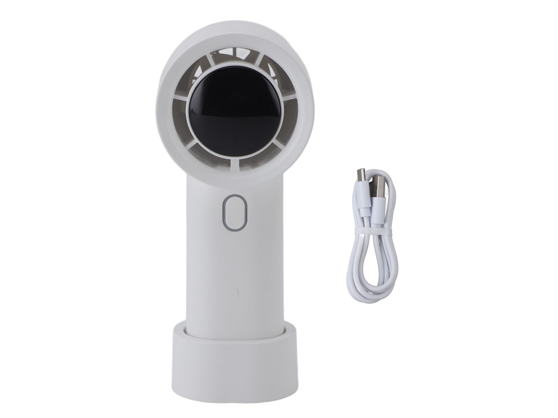 Ventilación recargable por USB portátil silenciosa blanca