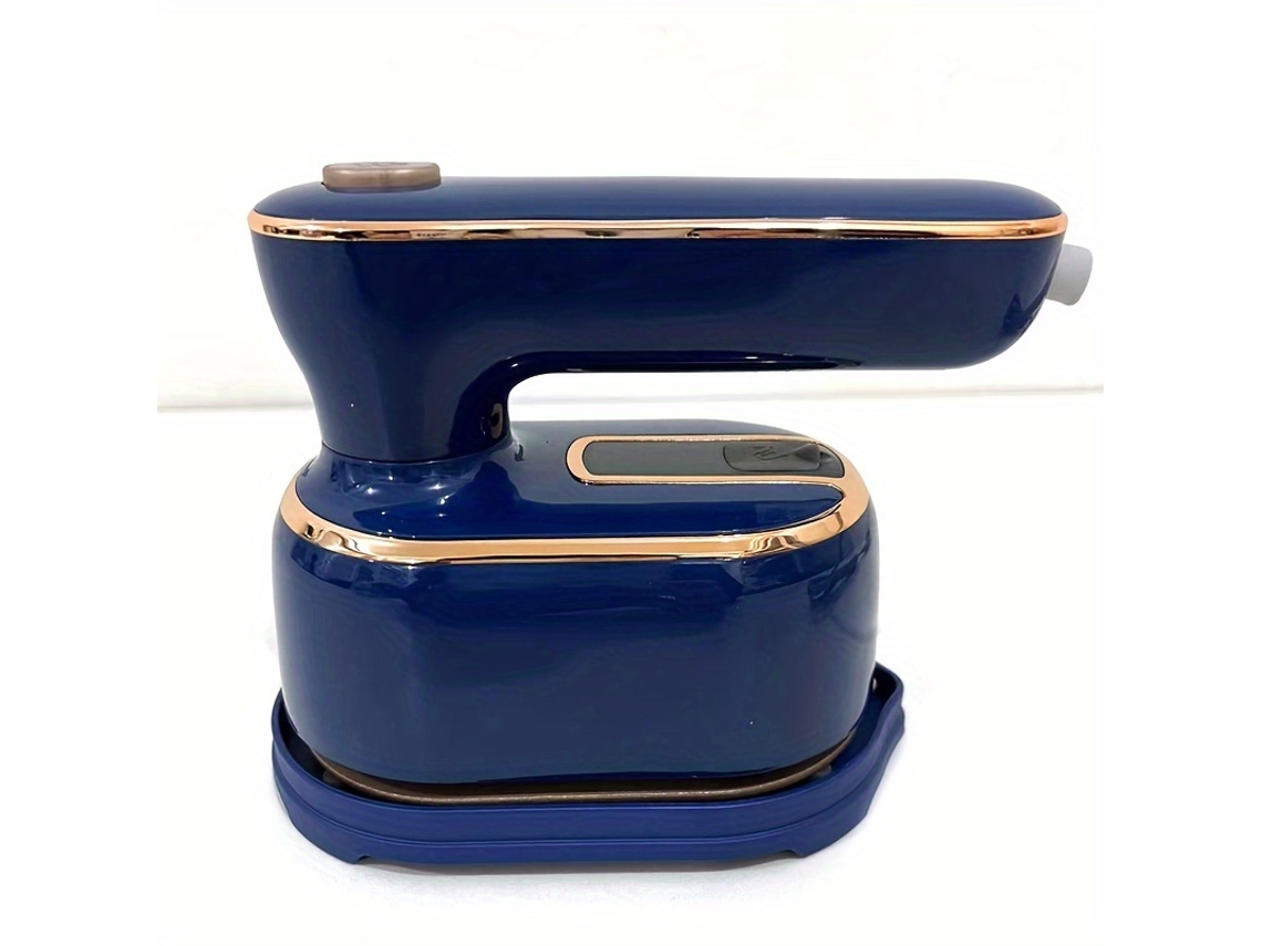 Plancha de vapor Cuich Mini Iron Travel de 1000 W, potente vapor penetrante para eliminar las arrugas azules