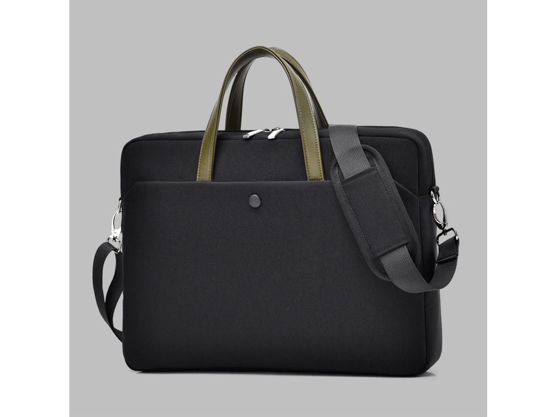 Bolso de hombro Yuysan para portátil de 14 pulgadas, resistente a golpes, color negro