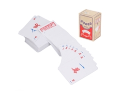 Ats-cartas De Mahjong Tradicional Chino Pequeñas Y Portátiles Juego De Mesa Para Viajes Al Aire Libre