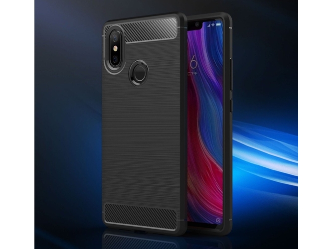 Carcasa Xiaomi Mi 8 SE MULTISHOP Carbono Negro
