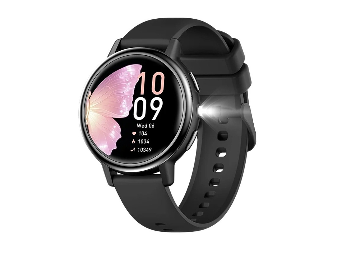 Smartwatch Ak88 Para Mujeres, Monitoreo De Salud Y Llamadas Bluetooth Yizhood (negro)