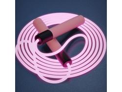 Cuerda Para Saltar Luminosa Con Agarre De Goma Suave Ajustable Para Niños Y Adultos - Fitness