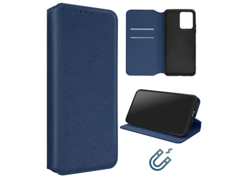 Funda para Xiaomi Poco X5 Pro Note 12 Pro AVIZAR Piel Azul