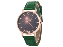 Reloj De Pulsera Analógico De Aleación Con Esfera Redonda Y Movimiento De Cuarzo Moderno Unisex.