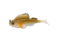 Deep Running Paddle Tail Anti-hanging Soft Bait 75mm/13g Verde Claro