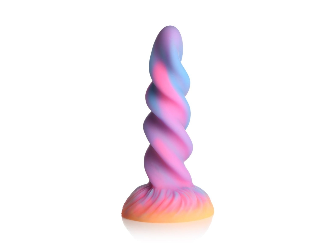 Dildo Unicornio Brillante En La Oscuridad