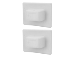 2 Piezas De Soporte De Base De Navegación De Pvc Para Canoa, Bote Inflable, Yate O Lancha Neumática (gris)