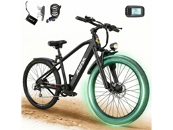 Bicicleta Eléctrica Aairsk Gt300 26'' Para Adultos, Motor 250w 7 Velocidades Batería 36v 10ah, Autonomía 30-60km