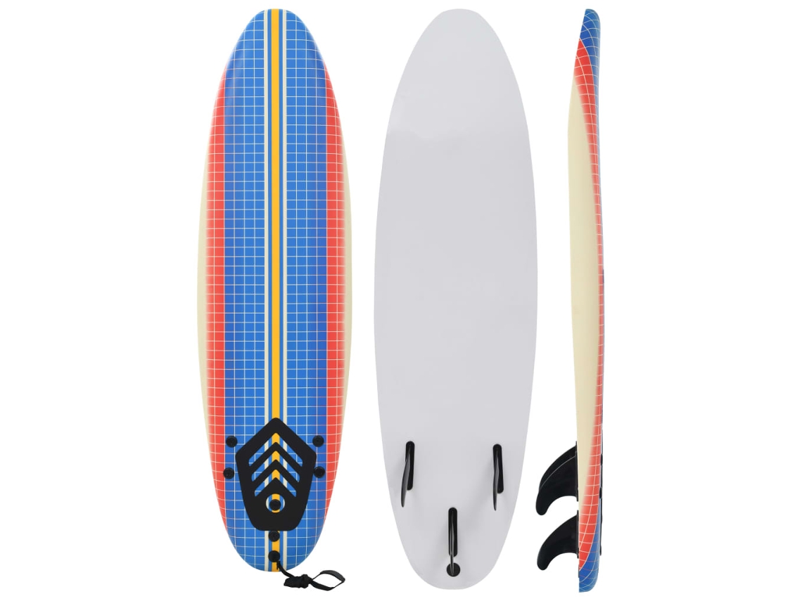 Tabla de surf VIDAXL Multicolor Plástico (170 cm)