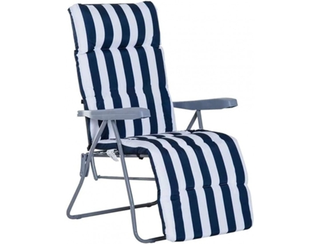 Cojin Para Silla Reclinable Patio Playa Piscina Acolchado Tumbona-Tek 180X55X8Cme TEKE