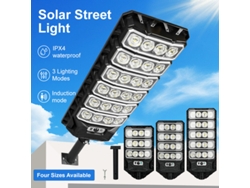 Farola Solar Para Exteriores Elfeland De 50 W Con Sensor De Movimiento, Ipx4, Resistente Al Agua, 3 Modos De Iluminación, Foco Led