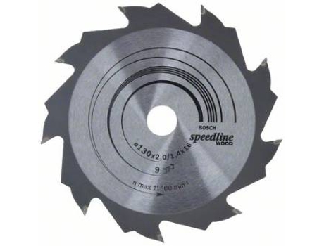 Disco de Sierra Circular BOSCH Speedline Madera 130x16x2.0 mm - 9
