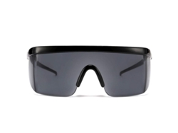Gafas De Sol Deportivas Unisex Con Protección De Espejo Extragrande, Diseño Futurista De Parte Superior Plana Y Lentes Completas.