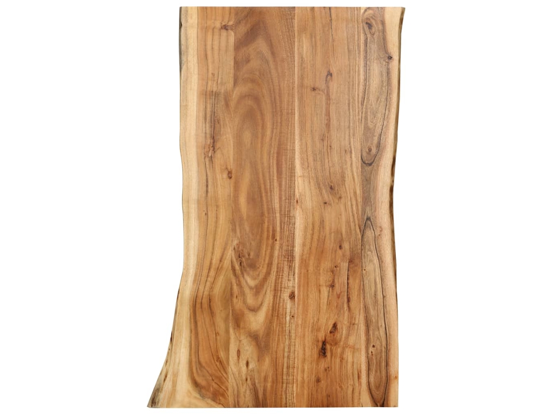 Superficie para mesa de cocina VIDAXL Marrón Madera de acacia (100 x 60 x 2.5 cm)