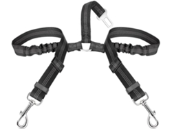 Cinturón De Seguridad Doble Ajustable Para Coche (apto Para Perros)