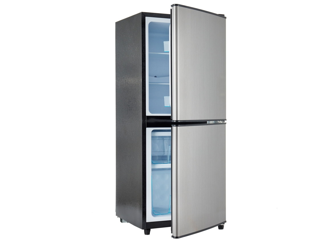 Mininevera De 106 L, Refrigerador De 60 L, Congelador De 46 L, 7 Niveles De Temperatura, Led
