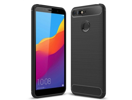 Carcasa Huawei Honor 7A « Y6 (2018) Multi4you Gel TPU Carbono Negro