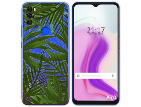Carcasa Blackview A70 TUMUNDOSMARTPHONE Dibujos Transparente Multicolor