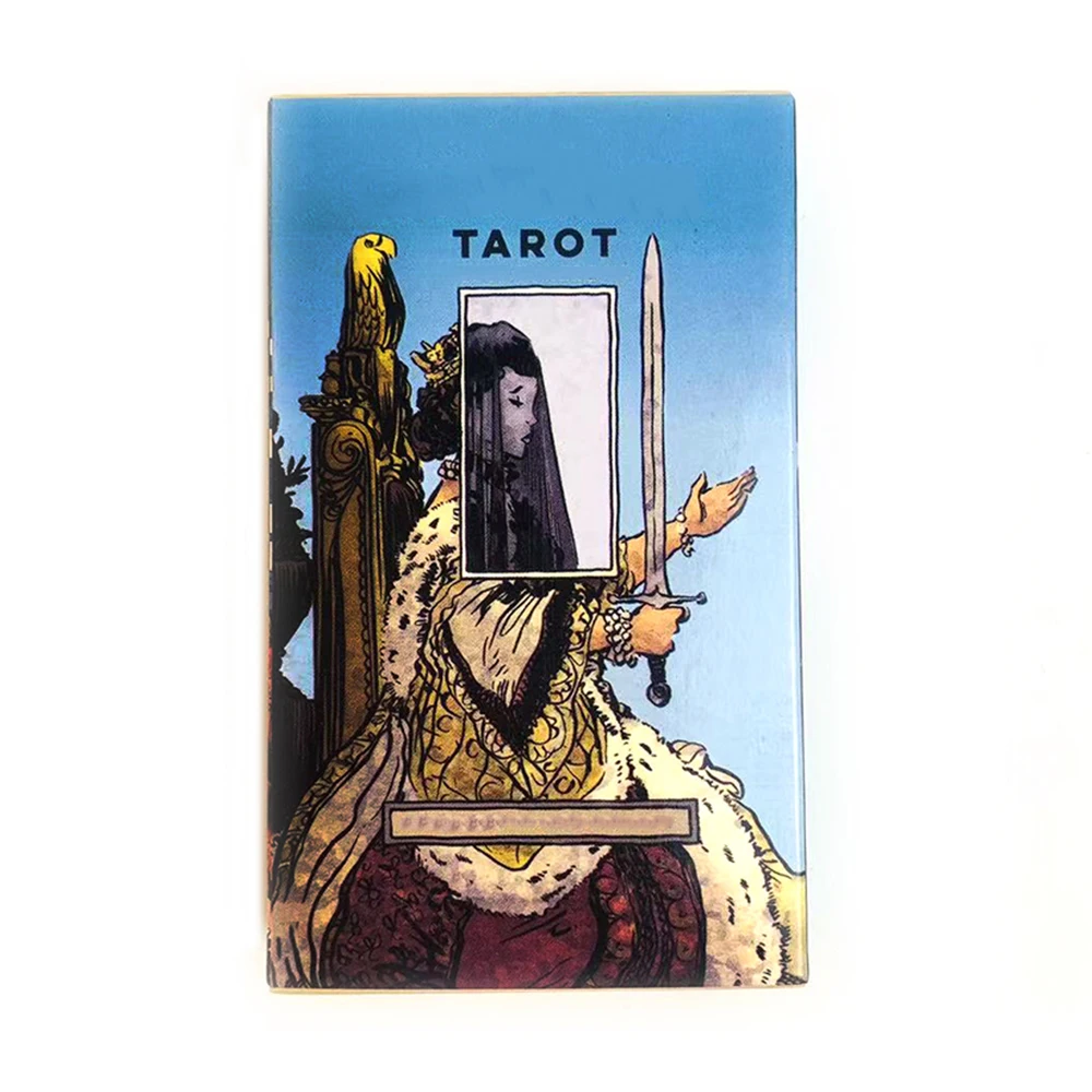 80 Cartas De Tarot Con Diseño Artístico (versión En Inglés) Para Adivinación