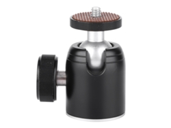 NEVEANCE Trípode Mini K26 con Cabeza Esférica Rotativa 360°, Monopierna con Apertura Doble y Montura 1/4 para Cámara SLR