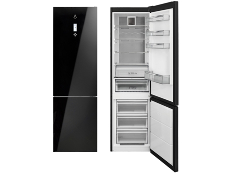 Frigorífico Combi ALPHA Pegasus Elite Pro-200 (200 cm - Negro)
