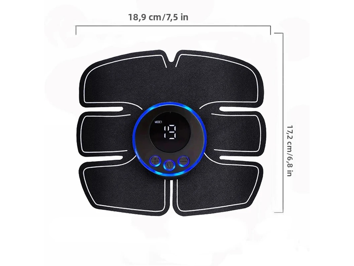 Masajeador Muscular Inteligente Recargable Por Usb, Entrenador De Fitness Abdominal, Recargable