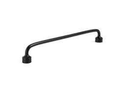 Tirador Zamak Modelo Floid Distancia 128 Acabado Negro Mate VIEFE
