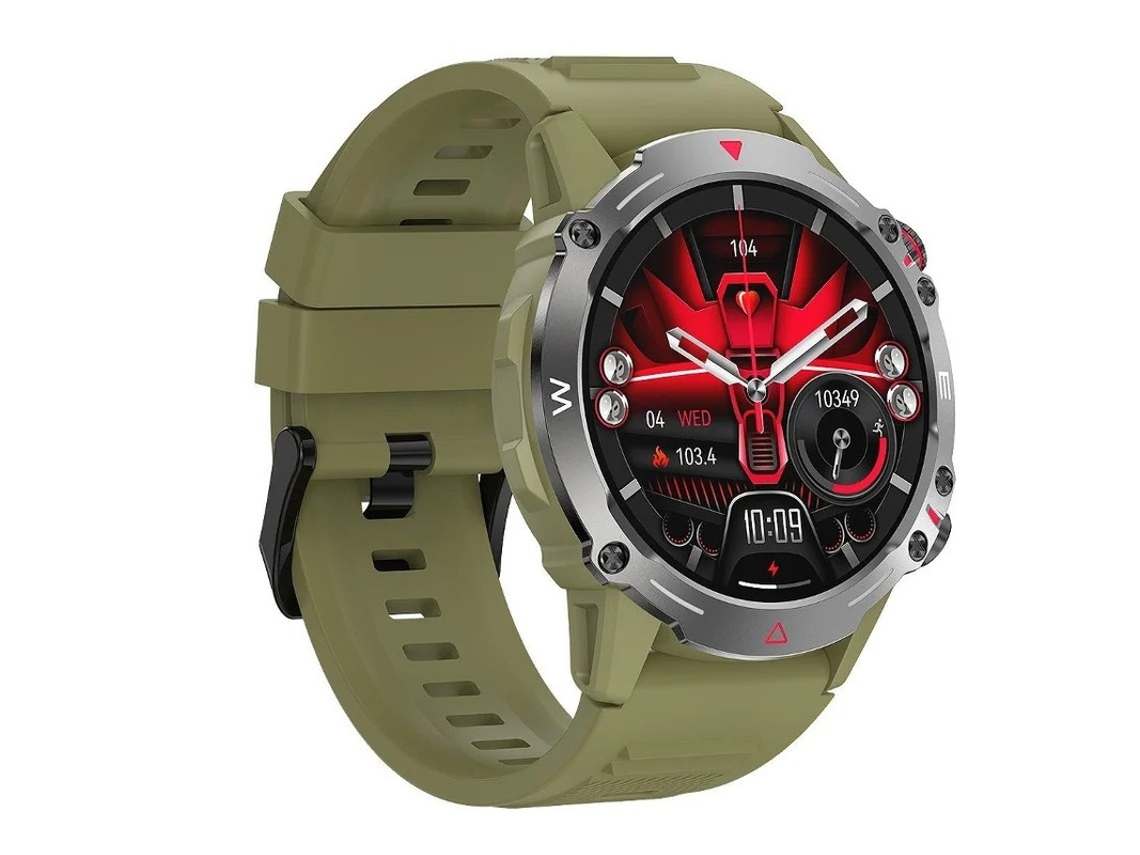 Reloj inteligente Yizhood con pantalla AMOLED de 1,43 pulgadas, llamadas, monitor de actividad física, frecuencia cardíaca y múltiples modos deportivos.