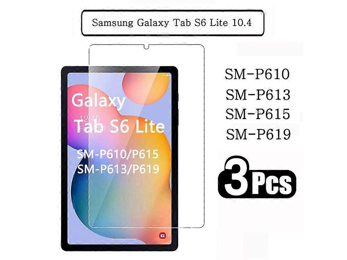 Protector de pantalla para Samsung Galaxy Tab S6 Lite 10.4 2020 2022 SM-P610/P615 SM-P613/P619 (paquete de 3)