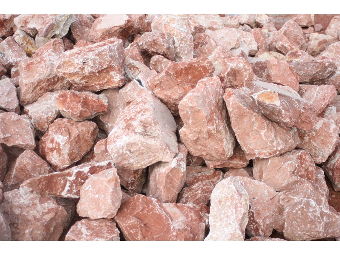 Gaviones de Piedra Roja Big Bag 1.000 Kg. / 60 120 Mm Canteras El Cerro