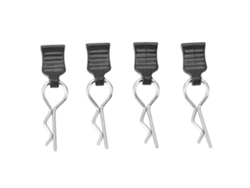 4 Clips De Carrocería Rc Con Asas Para Wltoys 124008 124010. Piezas De Repuesto Y Mejora.
