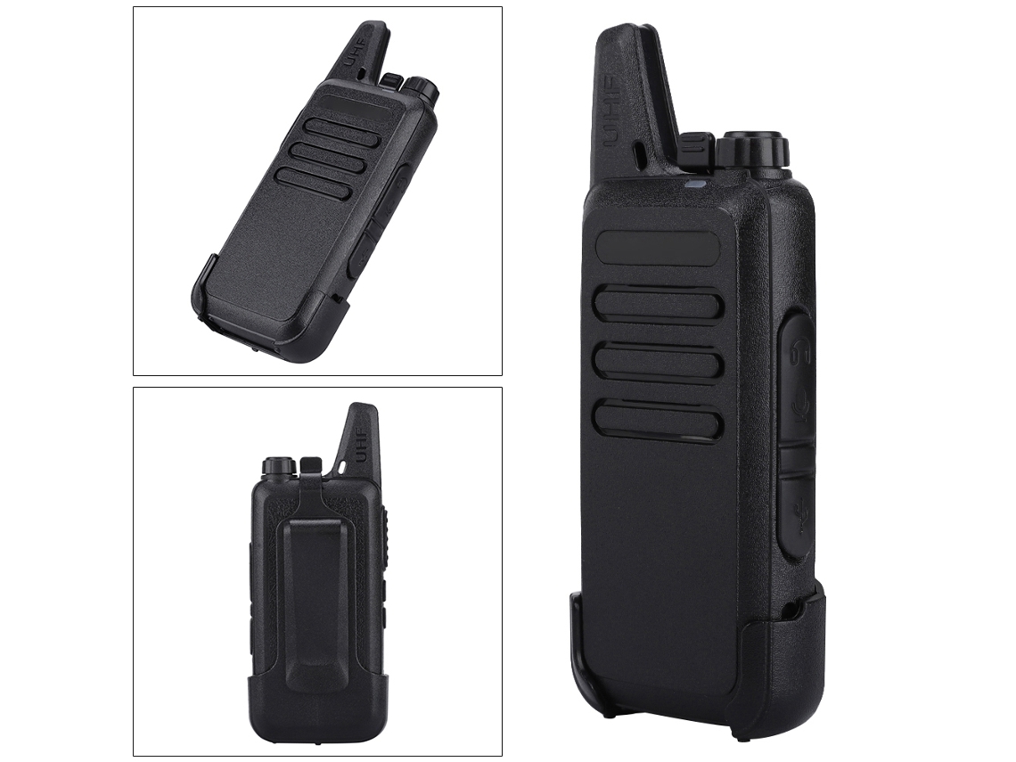 Radio portátil (UHF 400-470 MHz, para niños)