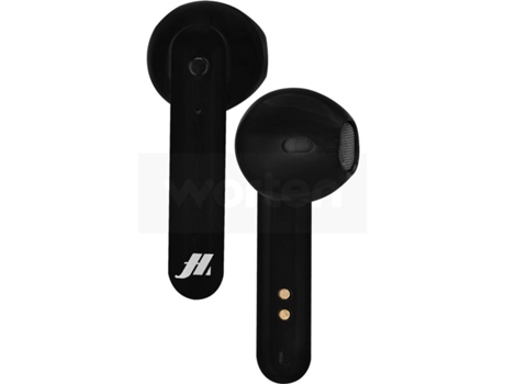 Auriculares Bluetooth True Wireless SBS Tws Twin (In Ear - Micrófono - Negro)