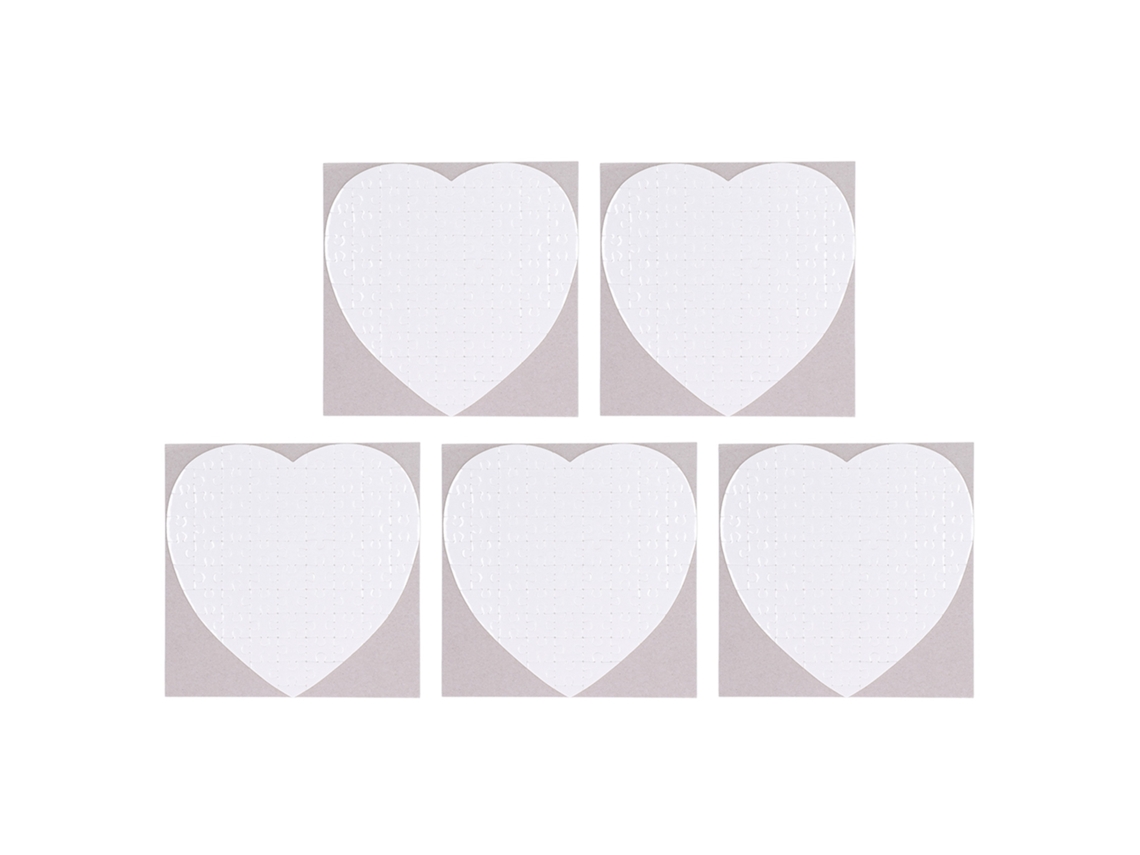 5 Juegos De Rompecabezas Diy De Transferencia Térmica Con Forma De Corazón Para Sublimación En Blanco, Tamaño A4 (19x19 Cm), 75 Piezas.