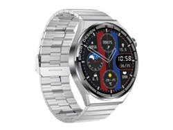 Reloj inteligente HDT 3 Max de 1,6 pulgadas con correa de acero, resistencia al agua IP67, compatible con llamadas Bluetooth y NFC. Ly Ebike
