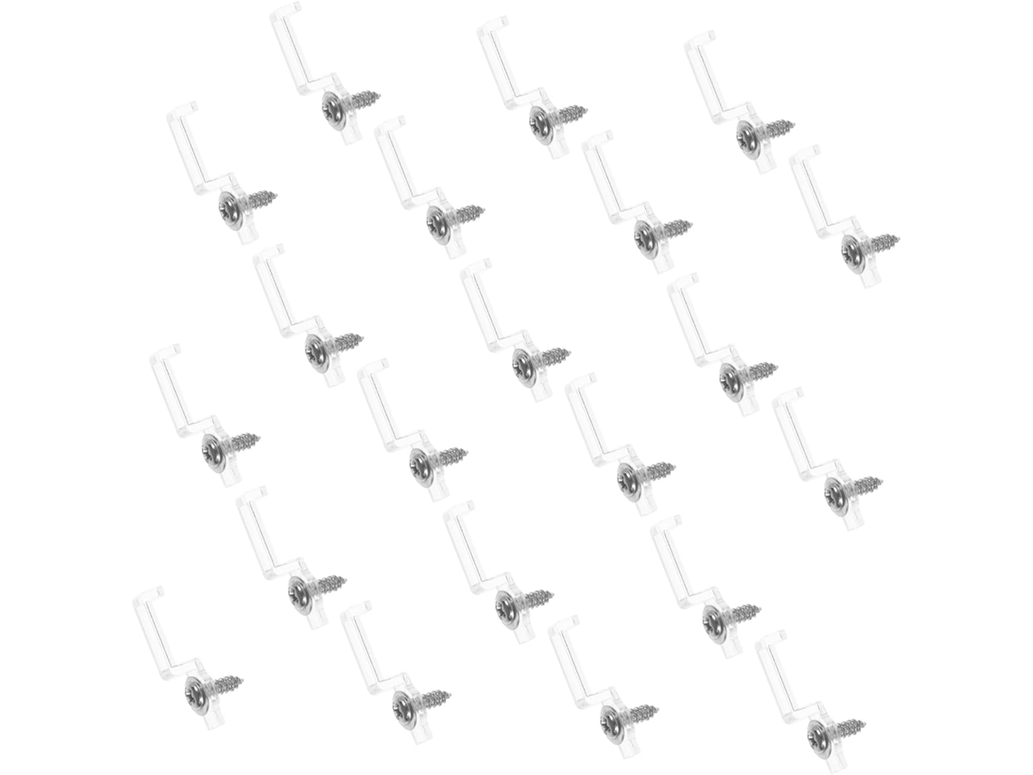 100 Clips De Fijación Para Tiras De Luces Led Con Abrazaderas