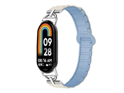 Pulsera para Xiaomi Smart Band 10/9/8 - Silicona magnética - Tres esferas en forma de D
