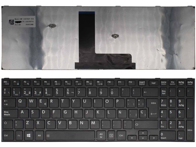 Teclado para Portátil Toshiba Satellite Pro R50-B Mp-14A76E0-356 G83C000Fg4Sp
